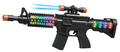 Mitralieră cu Sunete și Lumini, 48cm | image