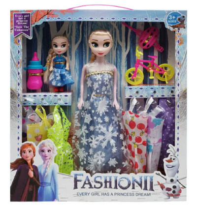 Ana cu 6 Ținute și Bicicletă  | image