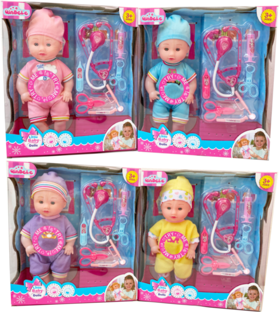 Bebeluș cu Sunete și Set Doctor