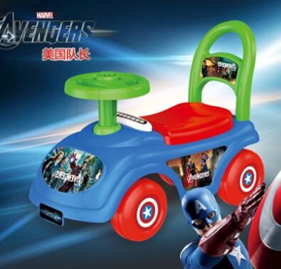 Mașinuță fără Pedale Acționată cu Picioarele