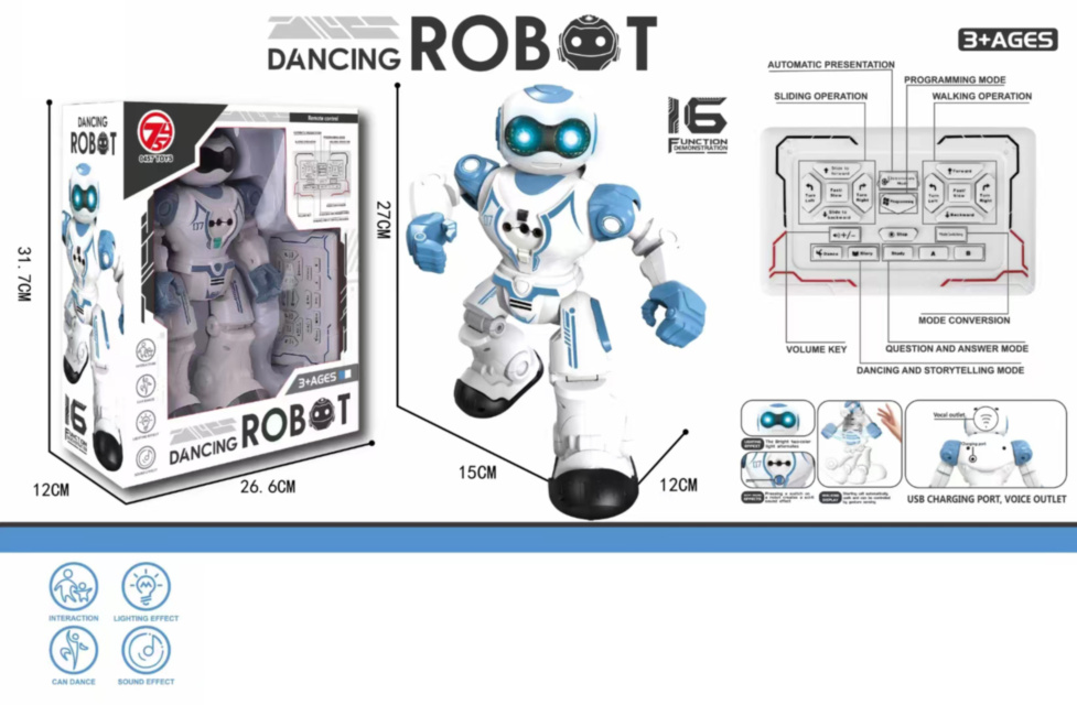 Robot Inteligent Programabil cu Telecomandă și Control prin Gesturi