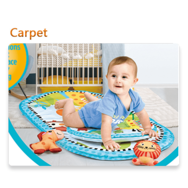 Pătuț Leagăn pentru Bebeluși cu Vibrații, Muzică și Jucării Suspendate – Model Jungle