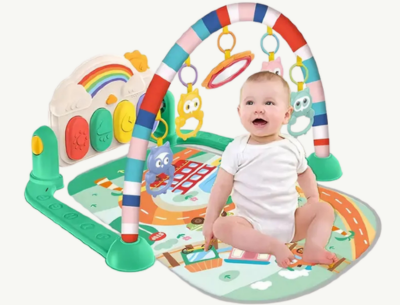 Covoraș cu pian și arcade colorate pentru bebeluși | image