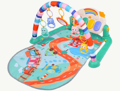 Covoraș cu pian și arcade colorate pentru bebeluși | image