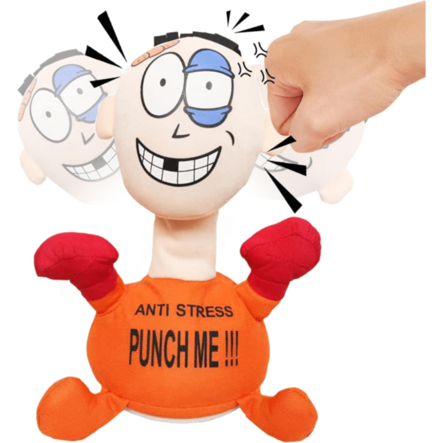 Jucărie Antistres Punch Me Păpușă Interactivă Amuzantă (culoare aleatorie)