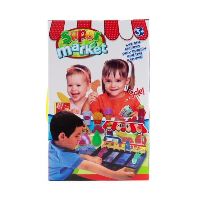 Casă de Marcat Mcdonalds cu Bancnote, Monede și Produse Alimentare