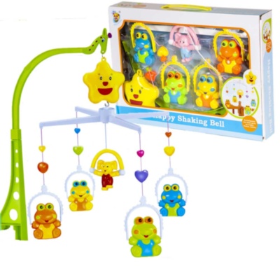 Caruselul Muzical pentru Pătuc cu Broscuțe | image