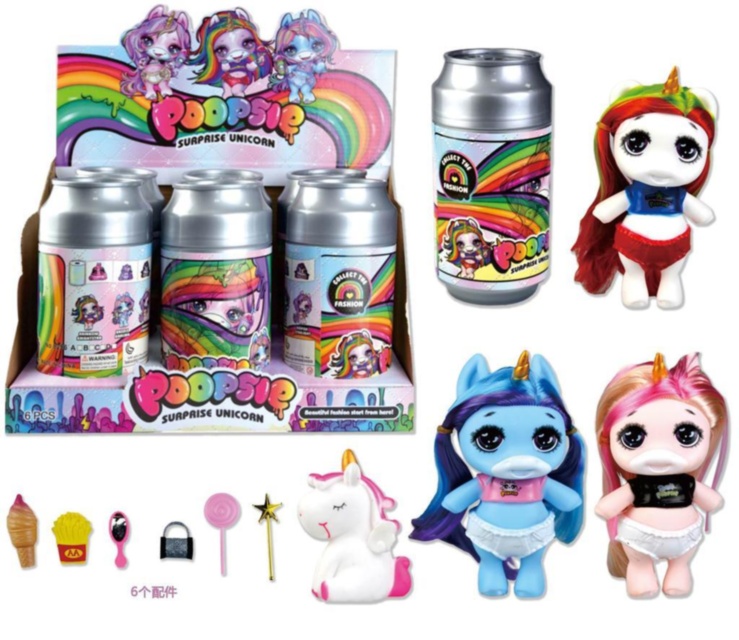 Poopsie Unicorn Pack Jucărie Surpriză  6buc/set