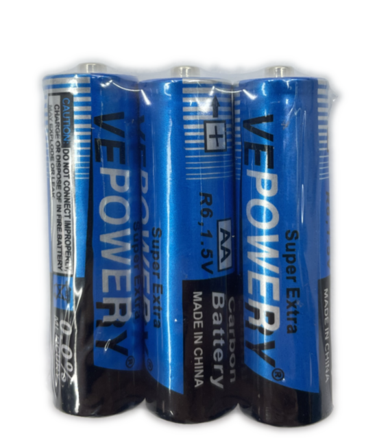 Baterii AA, 3buc\set, preț bucată 2 lei