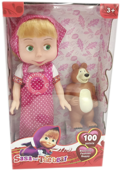 Mașa Muzicală cu Ursul, 35cm | image