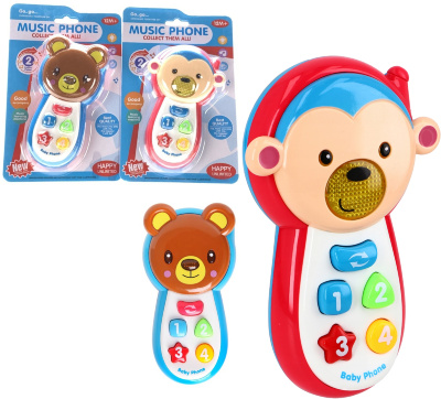 Telefon Interactiv cu Sunete Urs | image