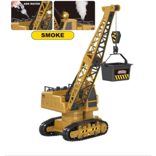 Macara telecomandată cu fum și lumini