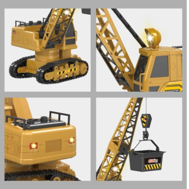 Macara telecomandată cu fum și lumini