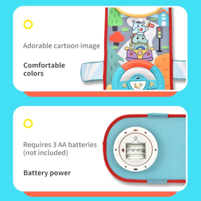 Volan Interactiv pentru Copii – Jucărie pentru Călătorii