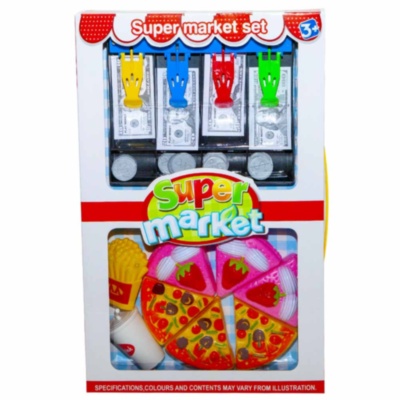 Casă de Marcat Andy-s Pizza cu Bancnote, Monede și Pizza | image