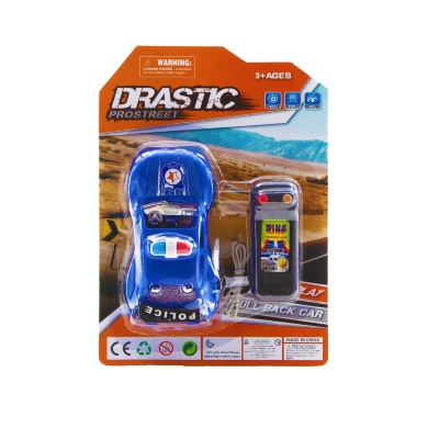 Mașinuța de Poliție Teleghidată cu Fir, 22cm | image