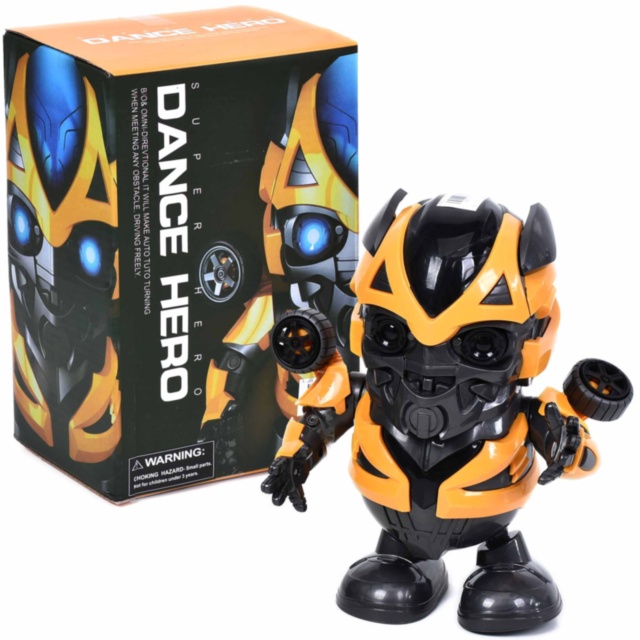 Roboțelul Dansator Bumblebee cu Muzică și Luminițe