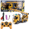 Camion cu Macara Teleghidat cu Acumulator, 30cm