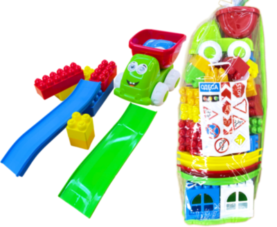 Set de Construcție cu Mașini 83 Piese    | image