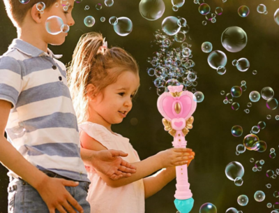 Baghetă magică cu bule și lumini | image