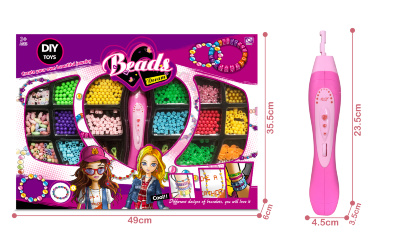 Mega Set Dispozitiv de Creat Brățări și Mărgele cu Stil  | image