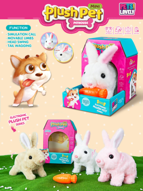 Iepuraș care Merge cu Sunete