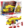 Elicopter de Salvare cu Sunete și Lumini – Set Asamblare