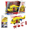 Elicopter de Salvare cu Sunete și Lumini – Set Asamblare