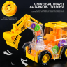 Excavator Mecanic Transparent cu Efecte Luminoase și Sunete