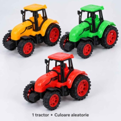 Tractor de jucărie cu inerție pentru mici fermieri | image