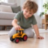 Tractor de jucărie cu inerție pentru mici fermieri
