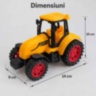 Tractor de jucărie cu inerție pentru mici fermieri