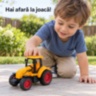 Tractor de jucărie cu inerție pentru mici fermieri