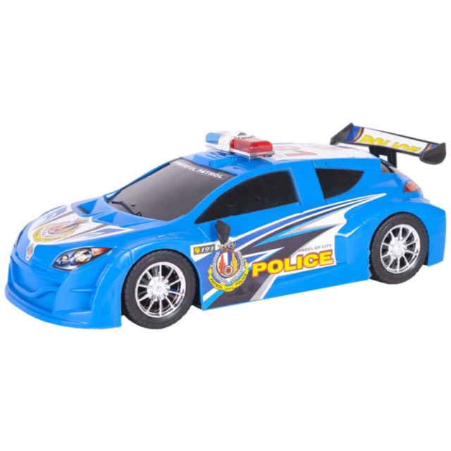 Mașina de Poliție cu Fricțiune, 34cm