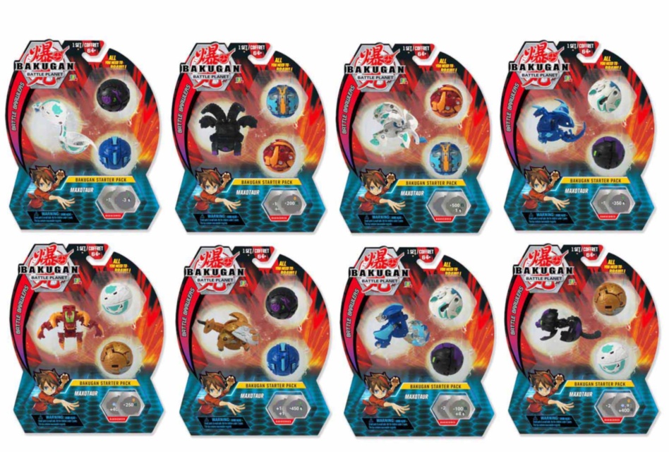 Стартовый Набор Bakugan 3 Шарика