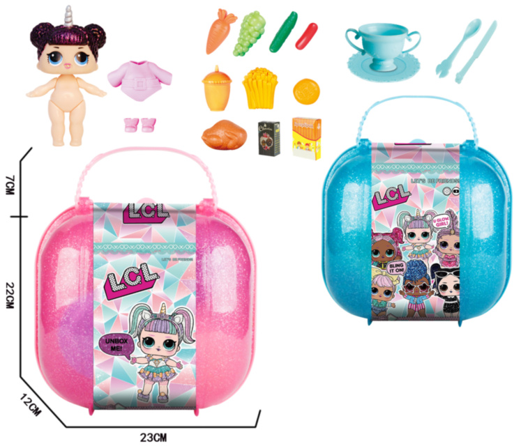 L.O.L. Surprise! Bigger Surprise, Păpușă și Accesorii Fashion în Valiză