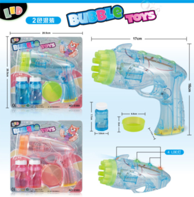 Pistol de Suflat Baloane de Săpun cu o Rezervă | image