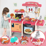 Bucătărie Interactivă pentru Copii cu Efecte Realiste și Set de 45 de Piese
