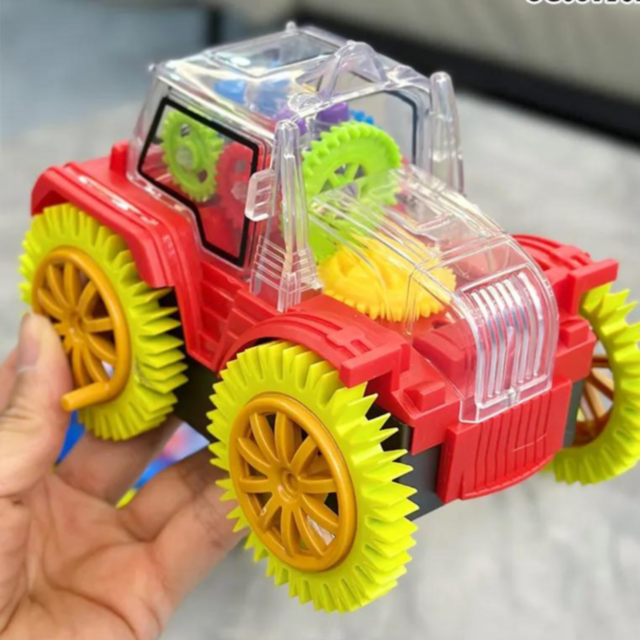 1buc. Mașină de Cascadorii cu Roti Mari și Lumină