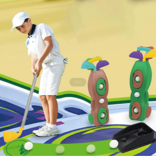 Set Golf pentru Copii cu Mingi, Crose și Ținte