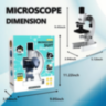 Microscop Optic pentru Copii cu Set Experimente