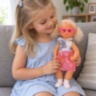 Păpușă de 34 cm cu ochelari și stetoscop