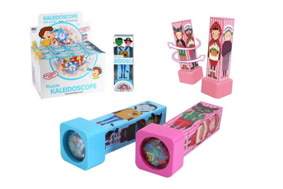 Caleidoscop cu Ilustrații Rotative din Povești