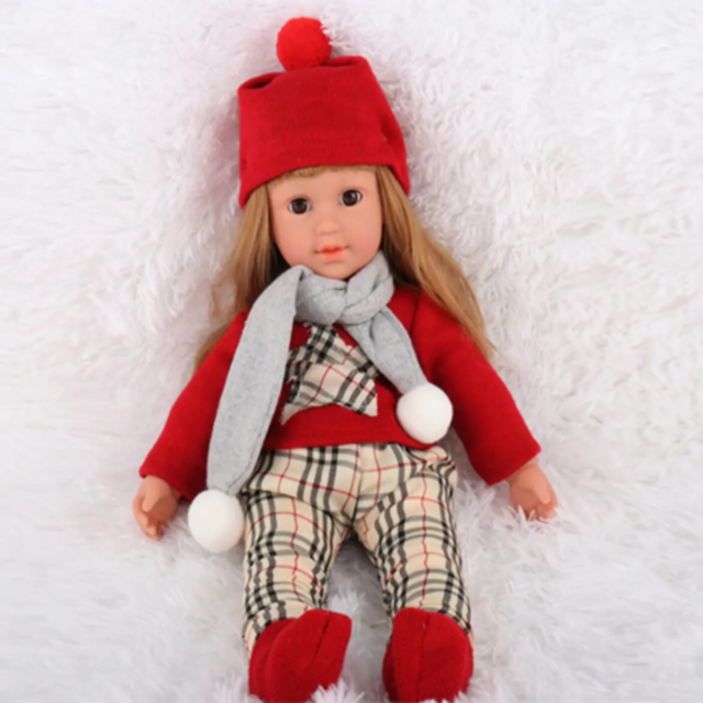 Păpușă Interactivă de 46 cm cu Îmbrăcăminte de Iarnă