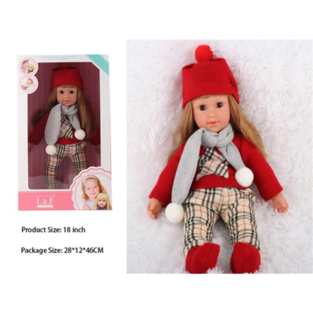 Păpușă Interactivă de 46 cm cu Îmbrăcăminte de Iarnă