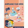 Avionul Magic Rotativ – Distracție Interactivă pentru Copii
