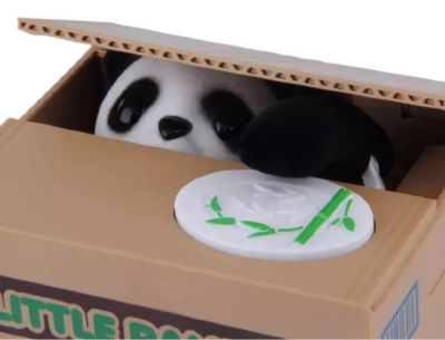 Pușculiță Interactivă Panda – Economisește cu Zâmbetul pe Buze | image