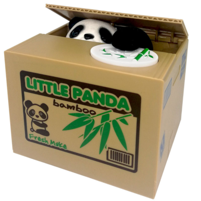 Pușculiță Interactivă Panda – Economisește cu Zâmbetul pe Buze