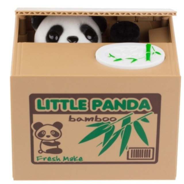 Pușculiță Interactivă Panda – Economisește cu Zâmbetul pe Buze