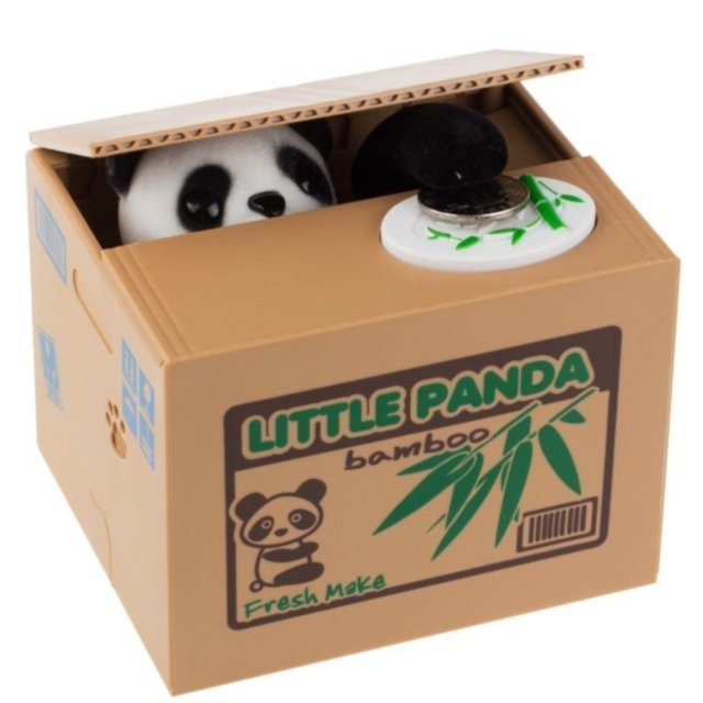 Pușculiță Interactivă Panda – Economisește cu Zâmbetul pe Buze